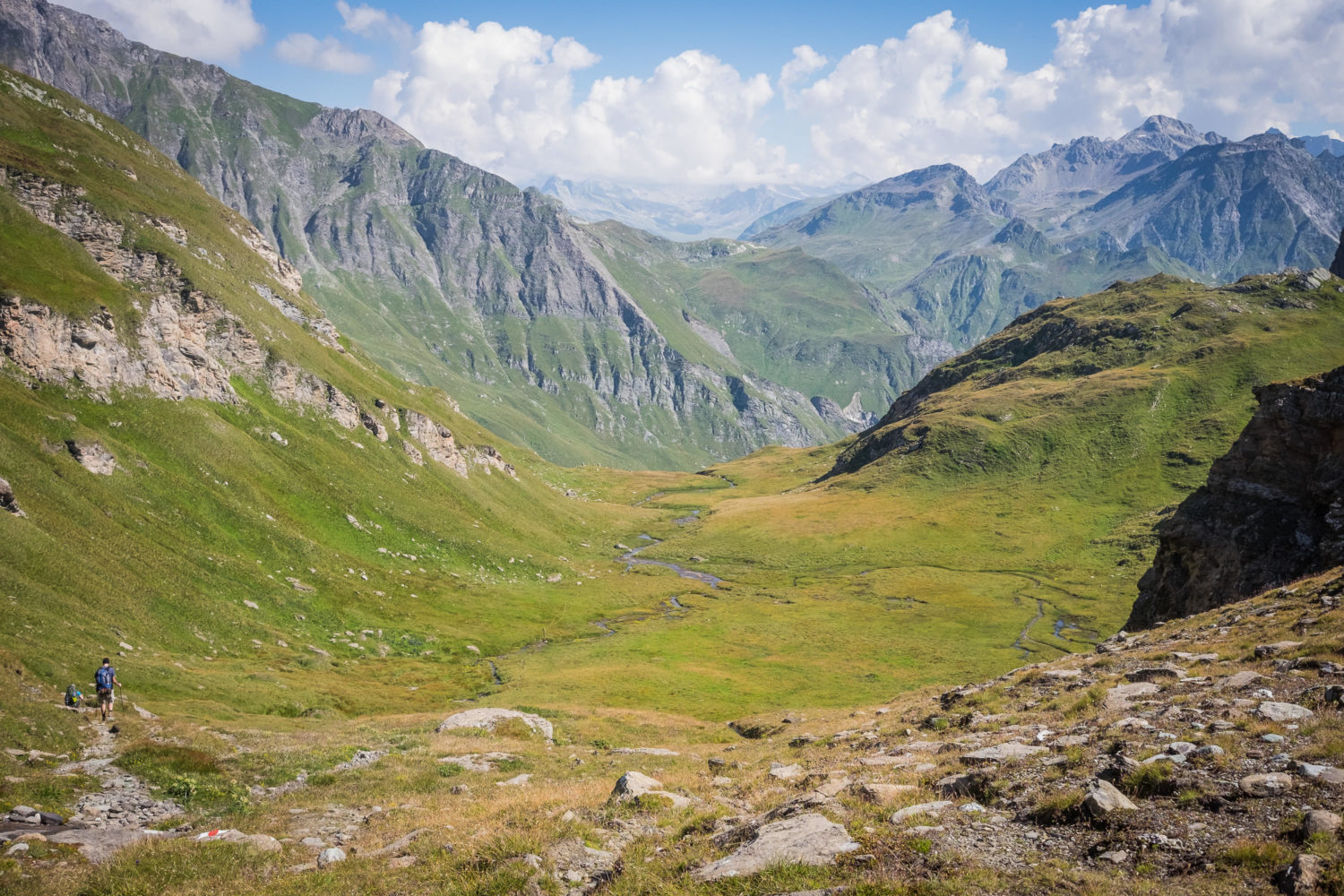 Blick ins Val Maroz in Graubünden