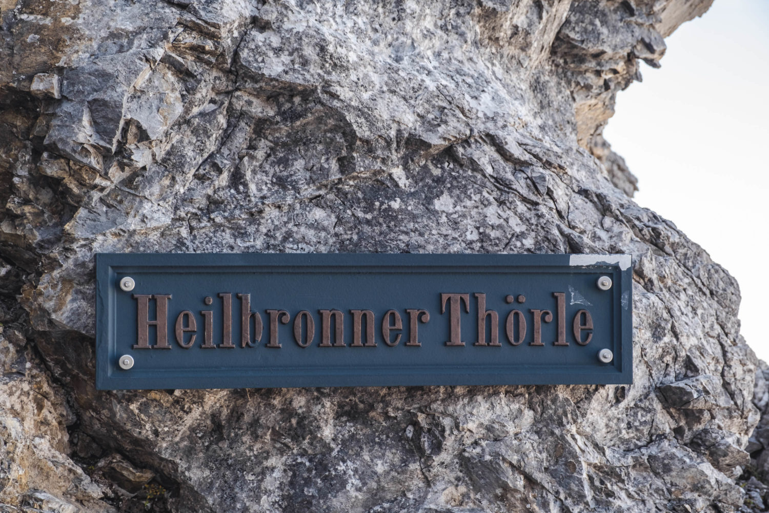Schild des Heilbronner Thörle